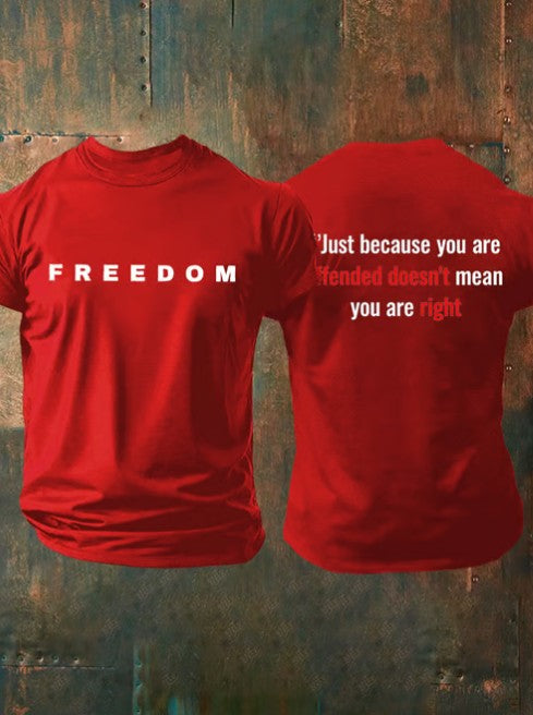 Mens Hot Print T-Shirt