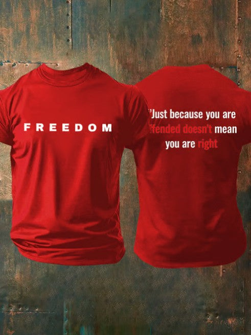 Men's Hot Print T-shirt