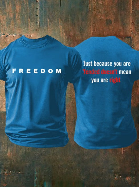 Men's Hot Print T-shirt