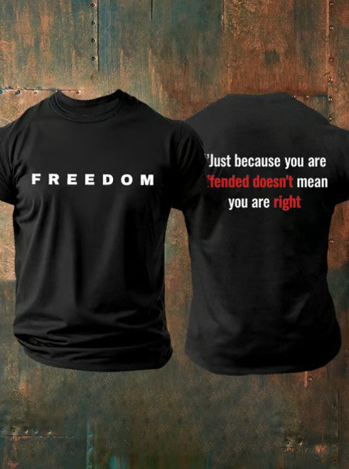Men's Hot Print T-shirt