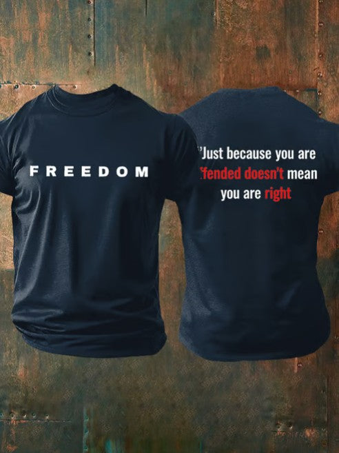 Men's Hot Print T-shirt