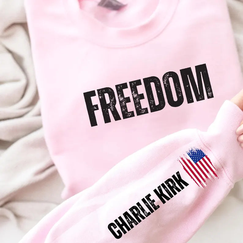 Freedom On The Sleeve Sweatshirt