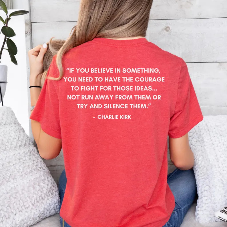 Patriotic Tee Quote shirt