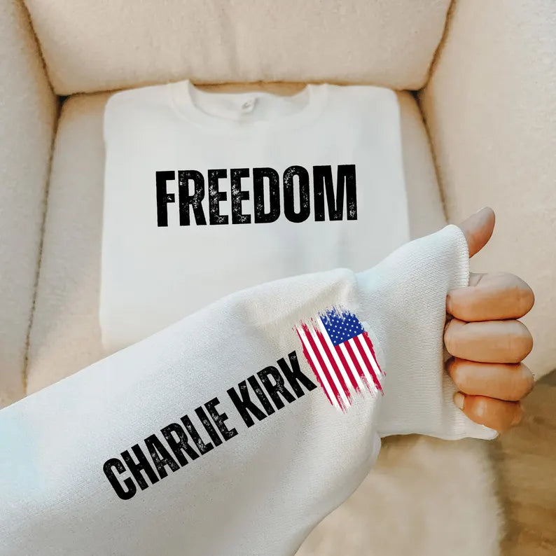 Freedom On The Sleeve Sweatshirt