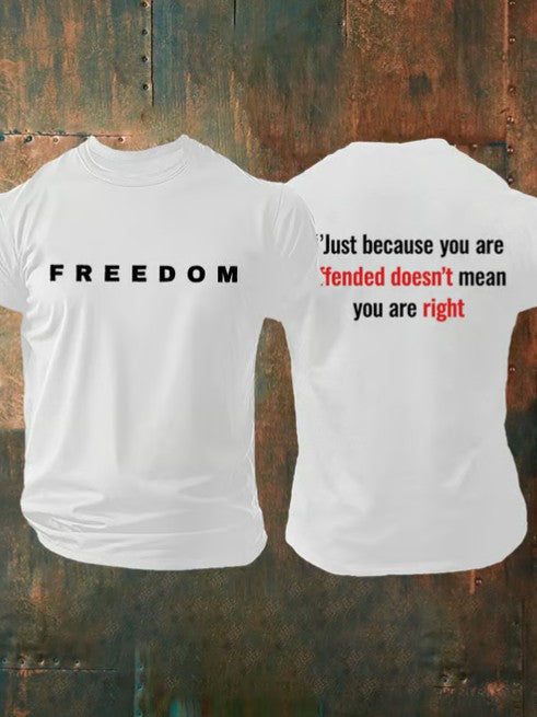 Men's Hot Print T-shirt