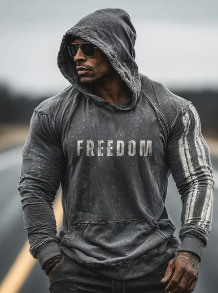 Men's Vintage Freedom Hoodie