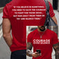 Men's Courage Over Silence Print T-shirt
