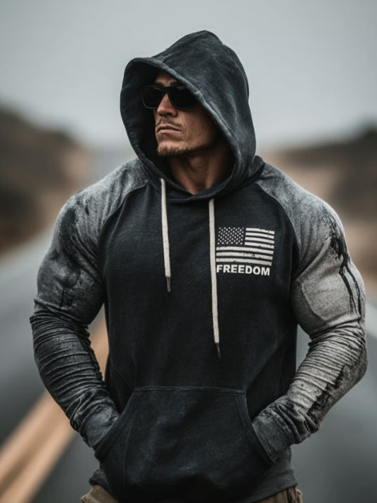 Men's Vintage Freedom Hoodie