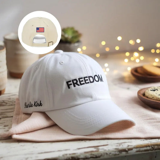 Charlie Kirk Freedom Hat