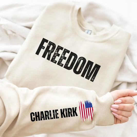 Freedom On The Sleeve Sweatshirt
